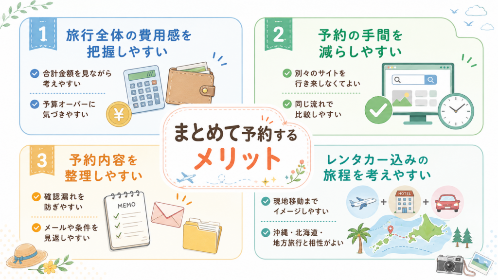 国内旅行の予約方法比較ガイド